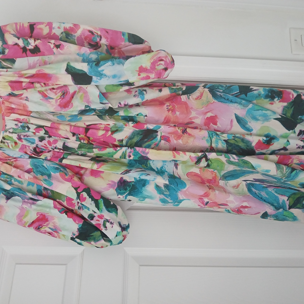 H&M Vibrant Floral Dress